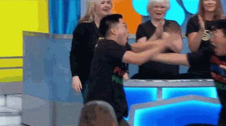 Price Is Right Hyper Contestant GIF