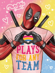 Pride Deadpool Pansexual Month GIF