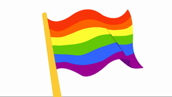 Pride Flag LGBT Bisexual GIF