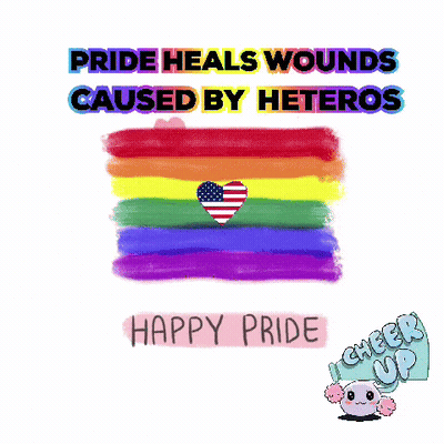 Pride Heals Wounds Poster GIF