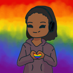 Pride Heart Love Month GIF