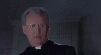 Priest Wearing Glasses And Purple Stole GIF