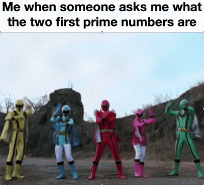 Prime Numbers Power Rangers GIF