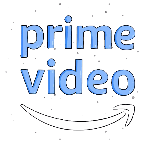 Prime Video Sign With Arrow Sticker