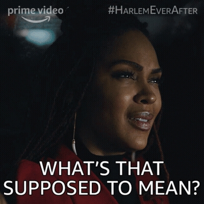 Prime Video Woman What's That Supposed To Mean GIF