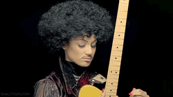 Prince Cosplay With Guitar