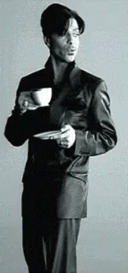 Prince Having A Petty Coffee GIF