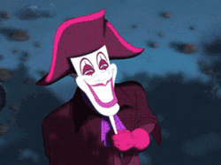 Princess And The Frog Dr Facilier Mask GIF