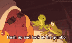 Princess And The Frog Mama Odie Hush Up GIF