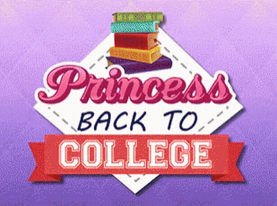 Princess Back To College Books Advertisement GIF