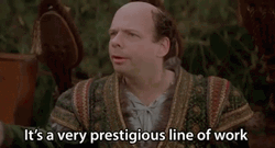 Princess Bride Prestigious Line Of Work GIF