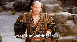 Princess Bride Well I'm Waiting GIF