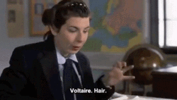 Princess Diaries Lilly Moscovitz Voltaire Hair GIF
