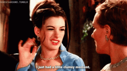 Princess Diaries Mia Thermopolis Little Clumsy Moment GIF