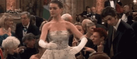 Princess Diaries Mia Thermopolis Robot Dancing GIF