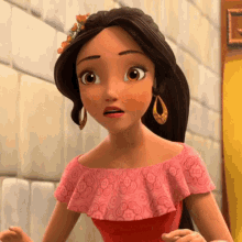 Princess Elena Fingers Crossed GIF