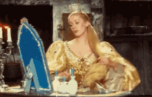 Princess Hair Flip Catherine Deneuve Peau D'ane 1970 GIF