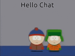 Princess Kenny Hello Chat GIF