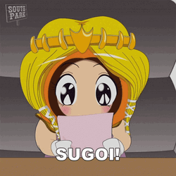 Princess Kenny Sugoi Big Eyes GIF