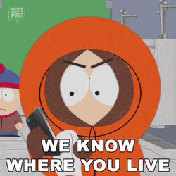 Princess Kenny We Know Where You Live GIF