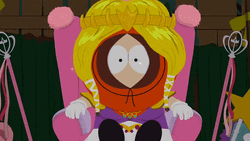 Princess Kenny With Rat GIF