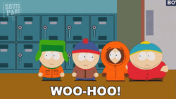 Princess Kenny Woo Hoo GIF