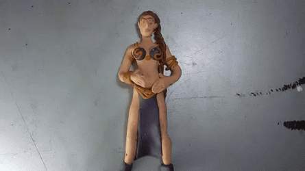 Princess Leia Organa Free From Slavery GIF