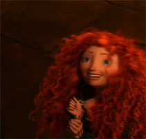Princess Merida Animated Happy Dance GIF