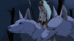 Princess Mononoke Moro Getting Angry GIF