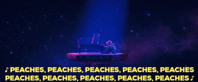Princess Peach And Mario Playing Piano GIF