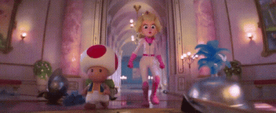 Princess Peach And Toad GIF