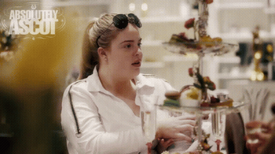 Princess Peach And Toad In Hallway GIF