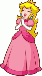 Princess Peach Clap GIF
