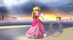 Princess Peach Intro GIF