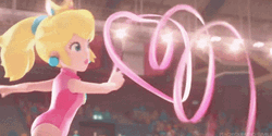 Princess Peach Performance GIF