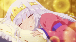 Princess Syalis Anime Sleeping
