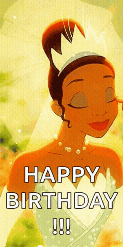 Princess Tiana In Wedding Dress And Crown GIF