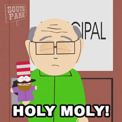 Principal Old Man Holy Moly GIF