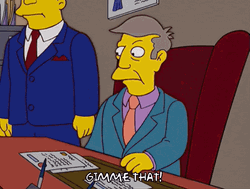 Principal Skinner Gimme That GIF