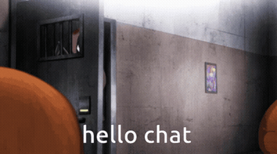 Prison Cell With Hello Chat GIF
