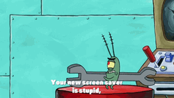 Processor Look Fat Plankton GIF