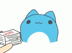 Procrastination On Work Load GIF