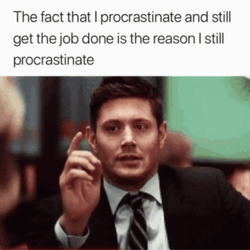 Procrastination Work Attitude GIF