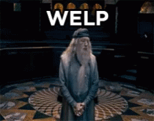 Professor Albus Dumbledore Welp Action GIF
