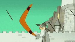 Professor Farnsworth Boomerang GIF