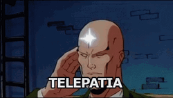 Professor Proton Shining Head Telepathy GIF