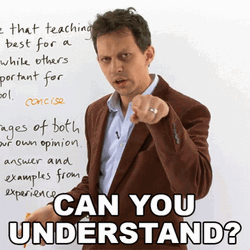 Professor You Understood GIF