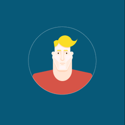 Profile Pic Buff Man Cartoon Confused  GIF