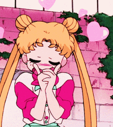 Profile Pic Sailor Moon Shy In Love GIF