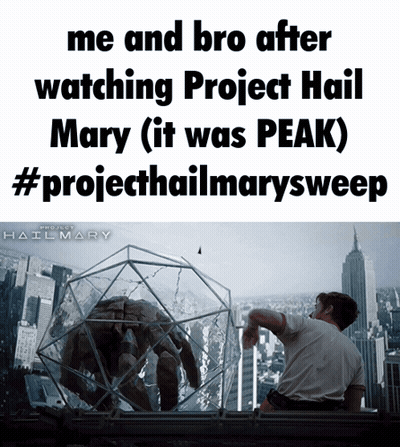 Project Hail Mary Poster With Giant Spider GIF